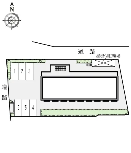 ★手数料０円★東大阪市岩田町　月極駐車場（LP）